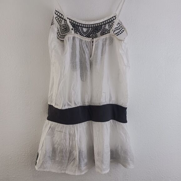 XXI mesh spaghetti strap shine blouse size L - Picture 7 of 8